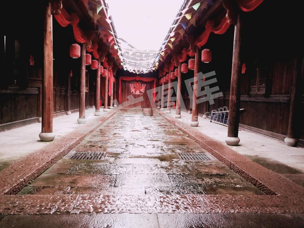 百丈溪口文化大礼堂