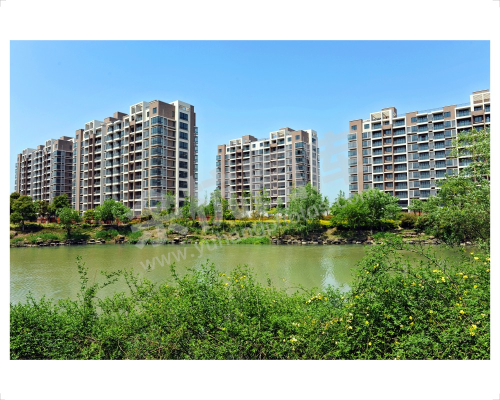 漂亮的农民多高层公寓