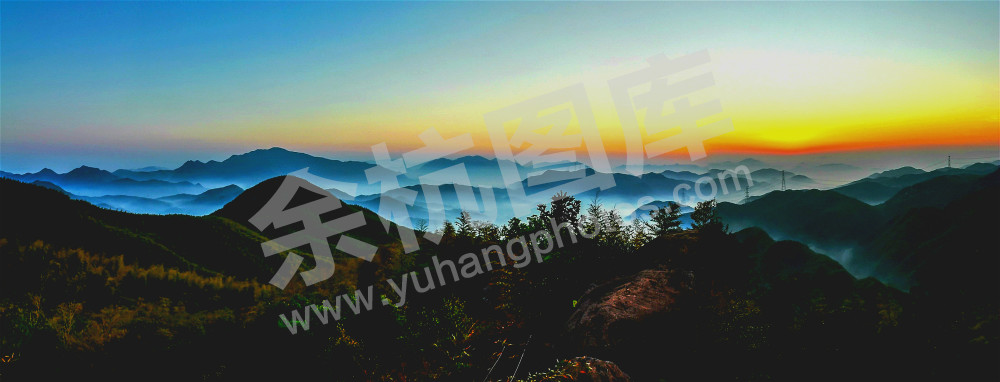 窑头山上白云漂