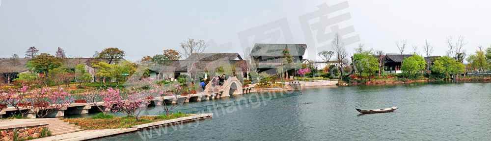 西溪春色入画卷