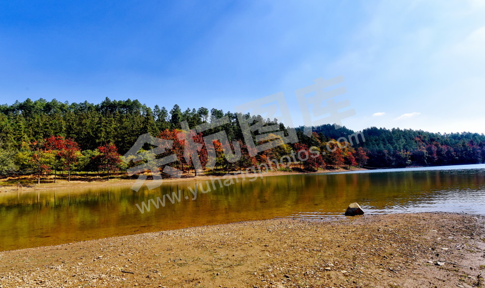 径山甘岭湖风光