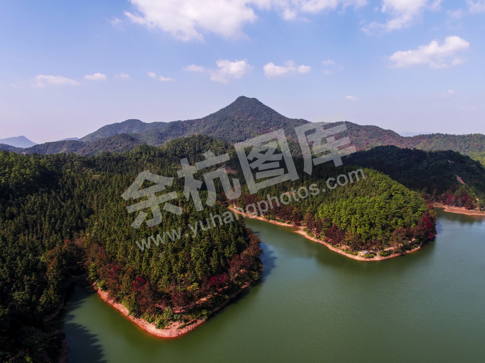 径山甘岭湖风光