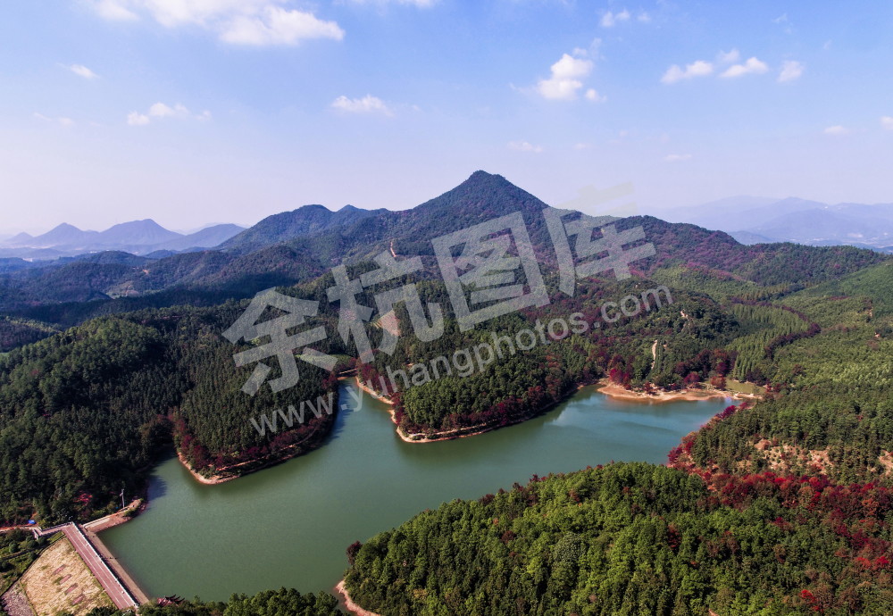 径山甘岭湖风光