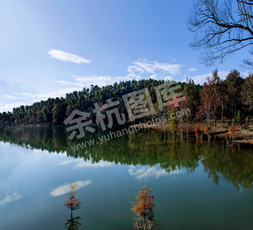 径山甘岭湖风光