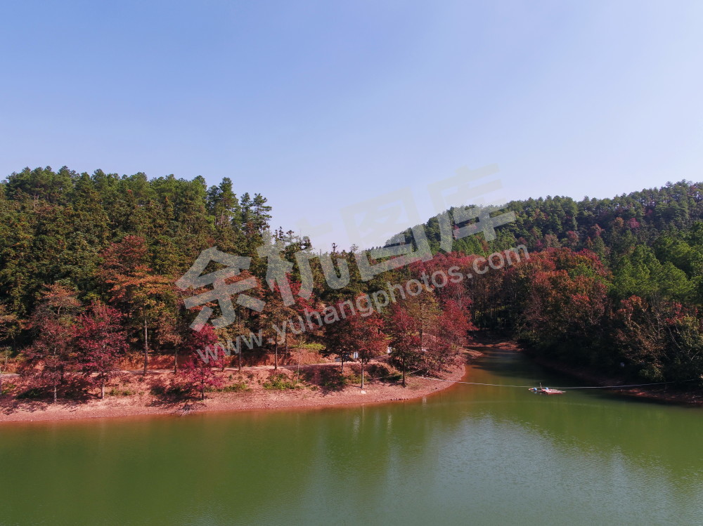 径山甘岭湖风光