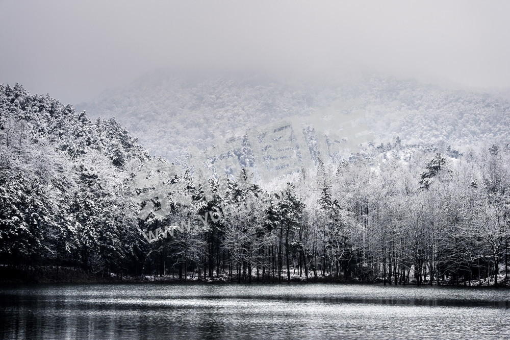 径山甘岭湖风光