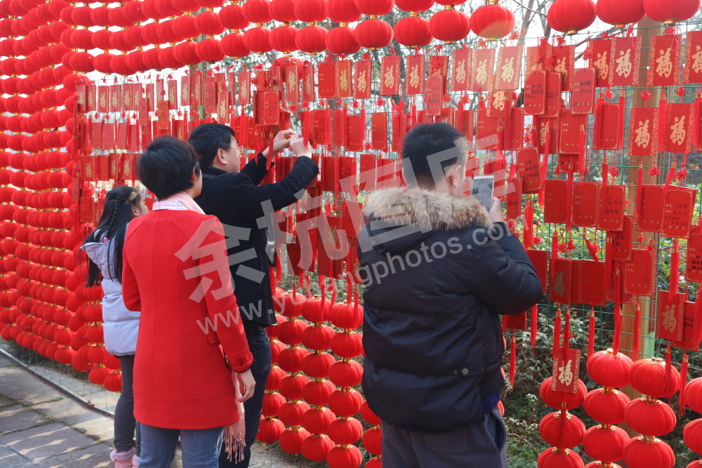 在西溪湿地洪园祈福