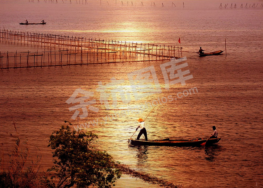 夕照(仁和三白潭)