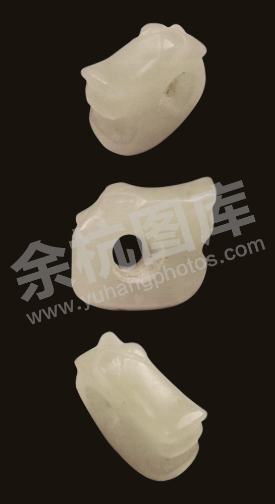 1、海盐仙坛庙五十一号墓出土的龙首纹小玉环