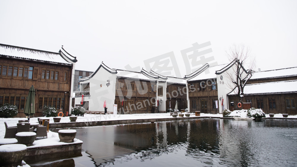 梦想小镇雪景（10）