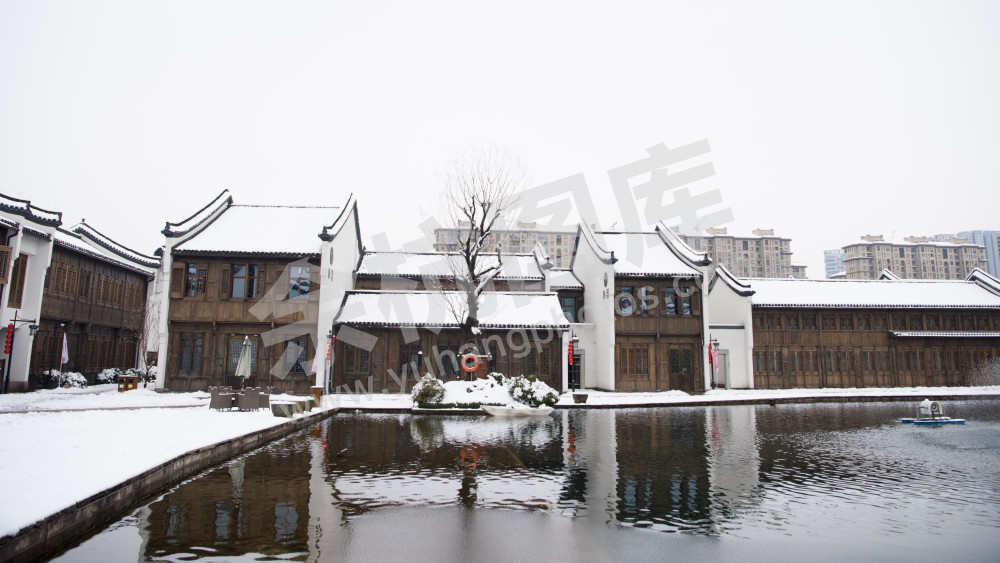 梦想小镇雪景（9）