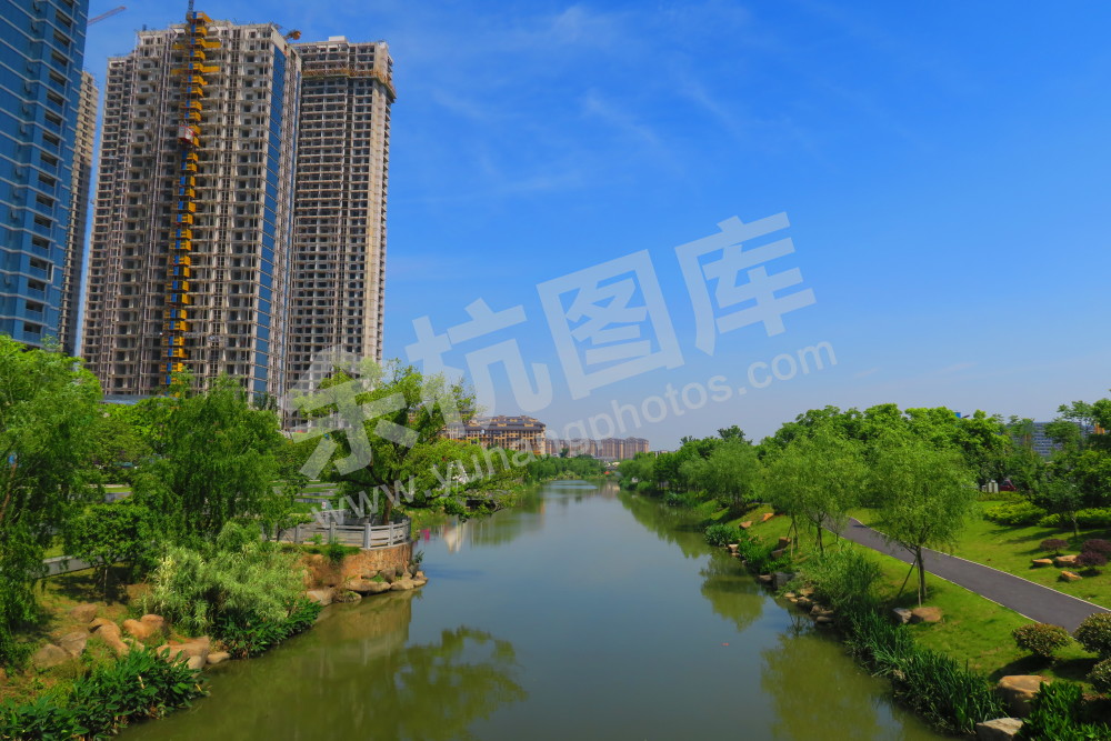 整治一新的闲林港