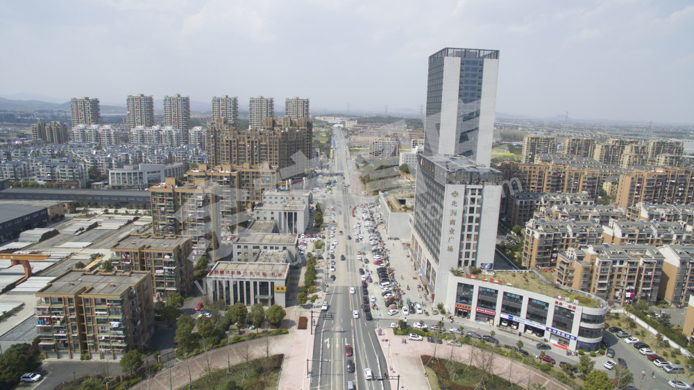 仁和集镇俯瞰图