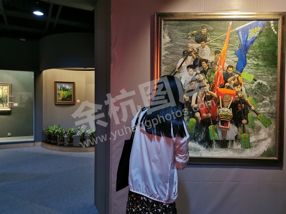 西溪洪园油画展