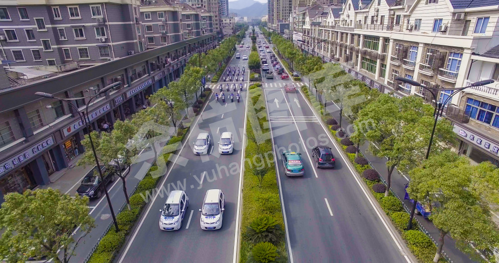 闲林小城镇整治后航拍