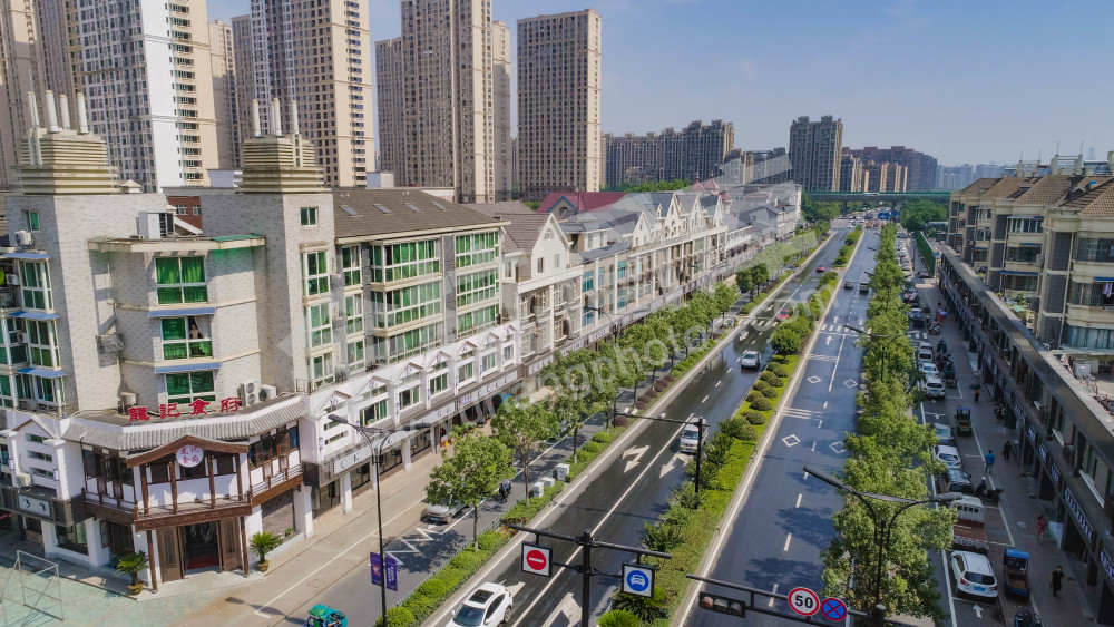 闲林小城镇整治后航拍