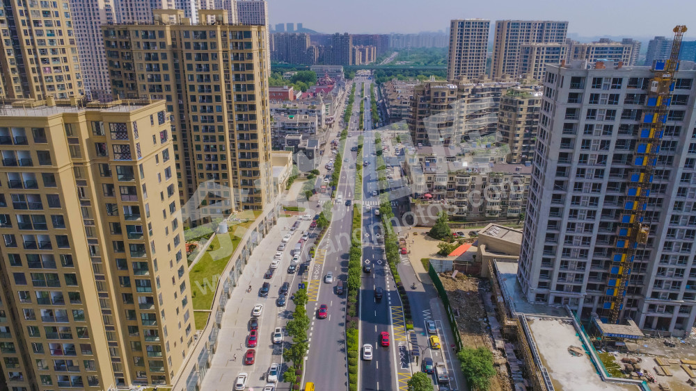 闲林小城镇整治后航拍