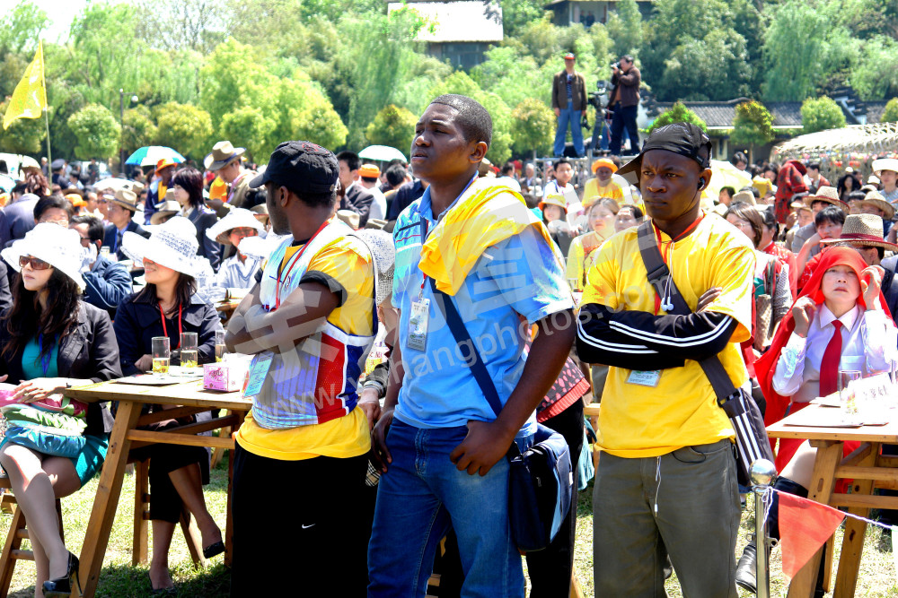 茶圣节的上老外