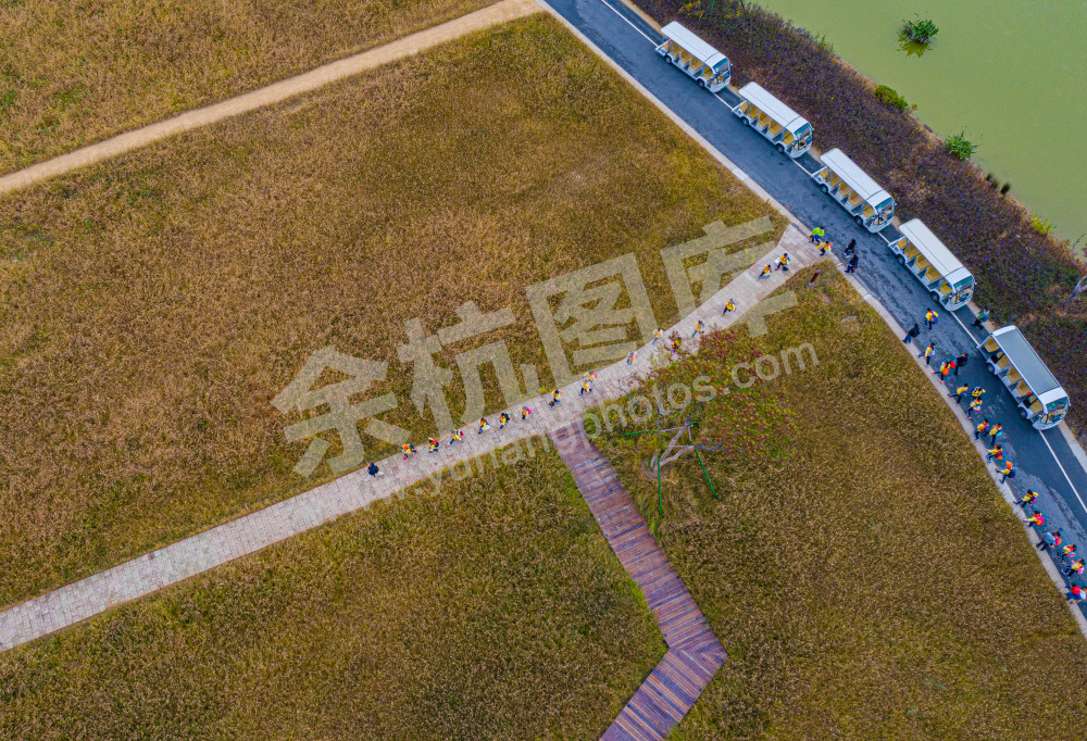 俯瞰良渚遗址公园