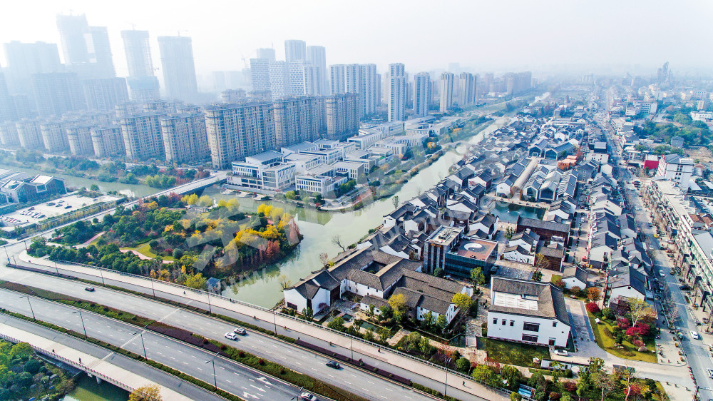 小城镇整治样板&mdash;&mdash;仓前集镇