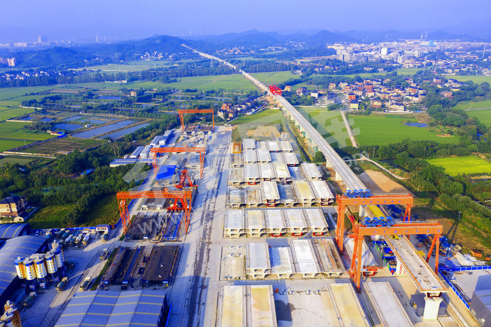 《湖杭铁路工程余杭段》