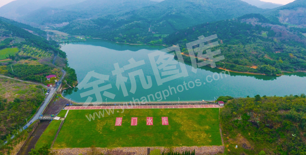 康门水库全景