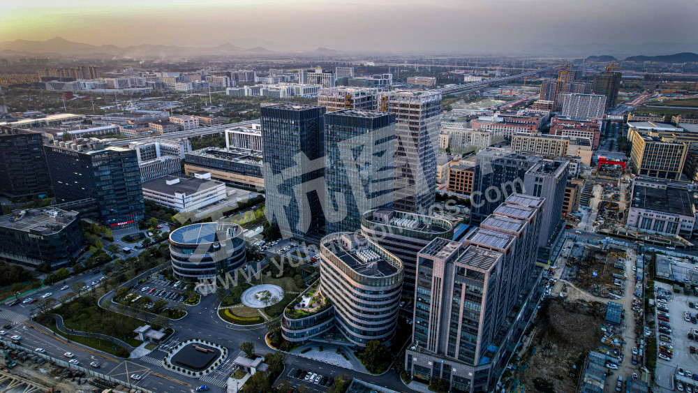 杭州未来科技城建设中