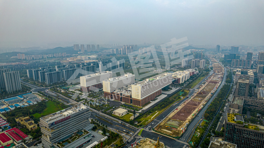 建设中的杭州efc欧美金融城 