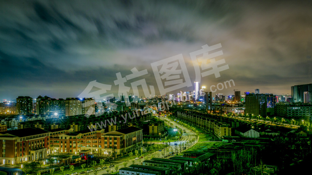 远眺杭州未来科技城