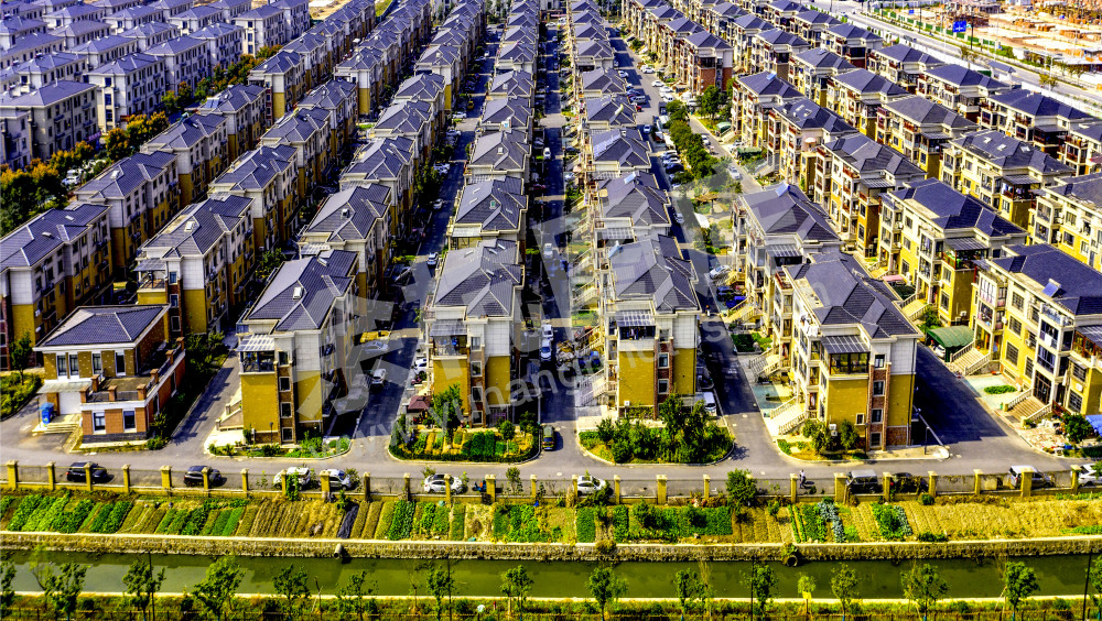 整齐划一住宅区