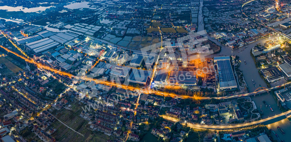 《大运河工业园华灯初上》