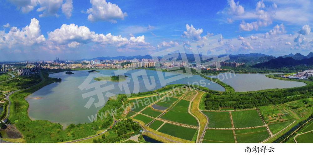 南湖全景图