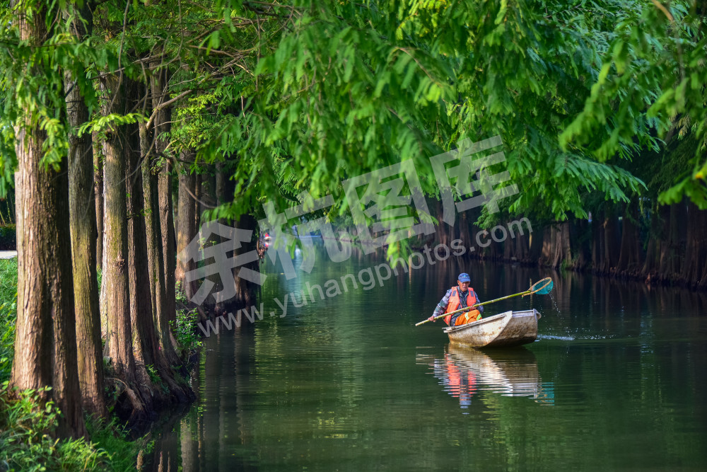 《巡河守护安澜》