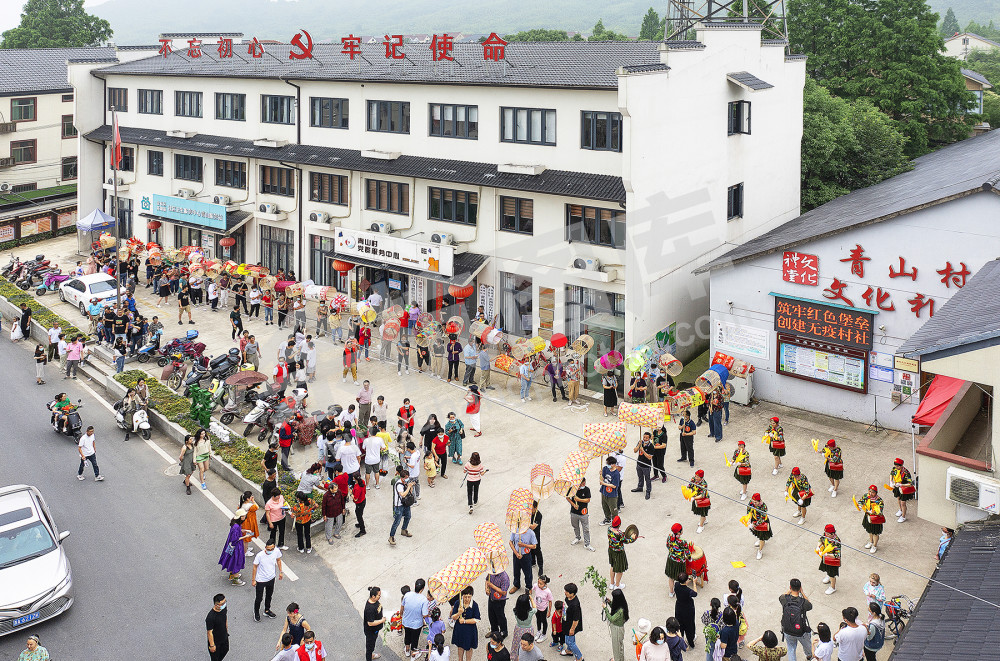 《青山村端午游龙会》