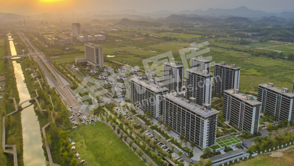 《之江实验室日落余晖》