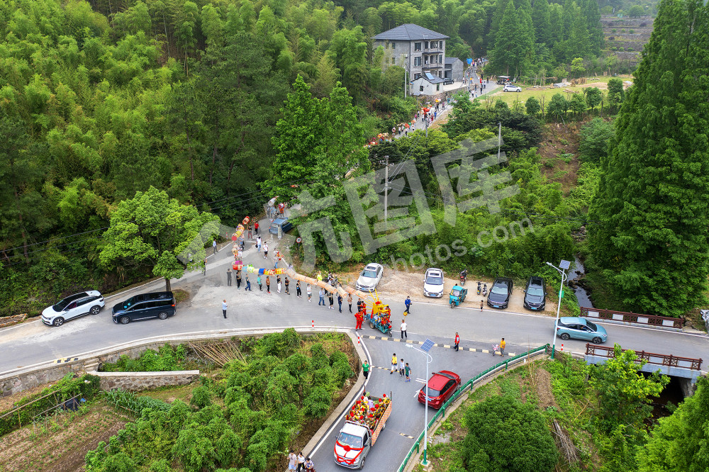 《青山村端午游龙会》