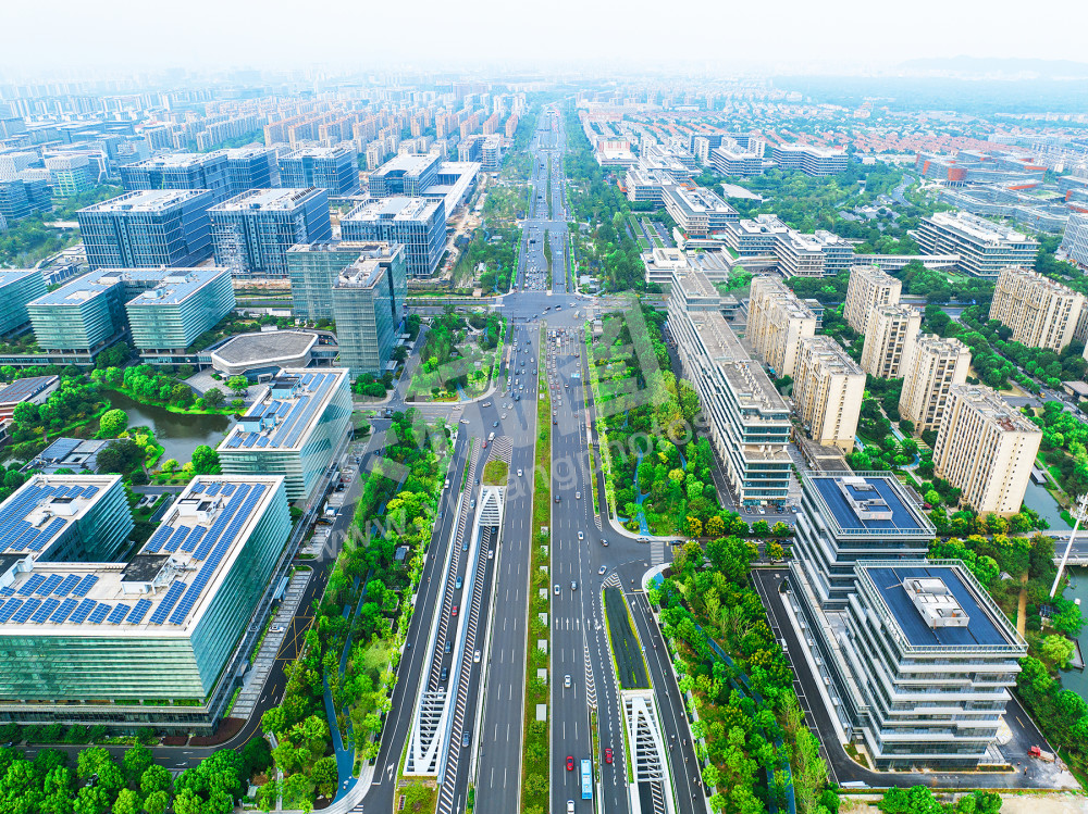 宽畅高颜值的文一西路