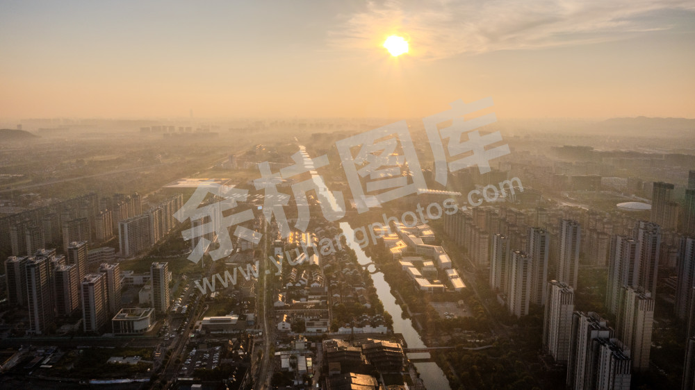 梦想小镇日出
