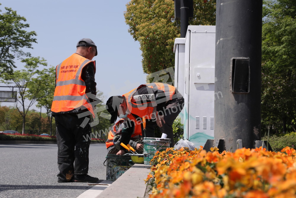 余杭城管市容整改