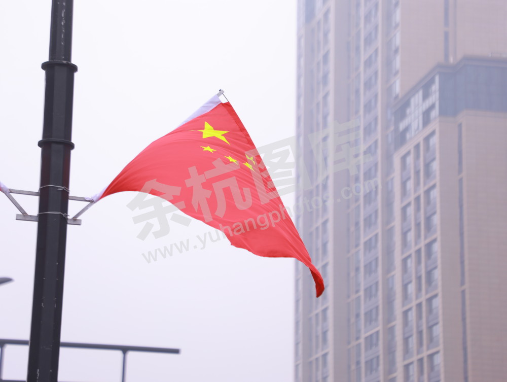 国庆余杭街头