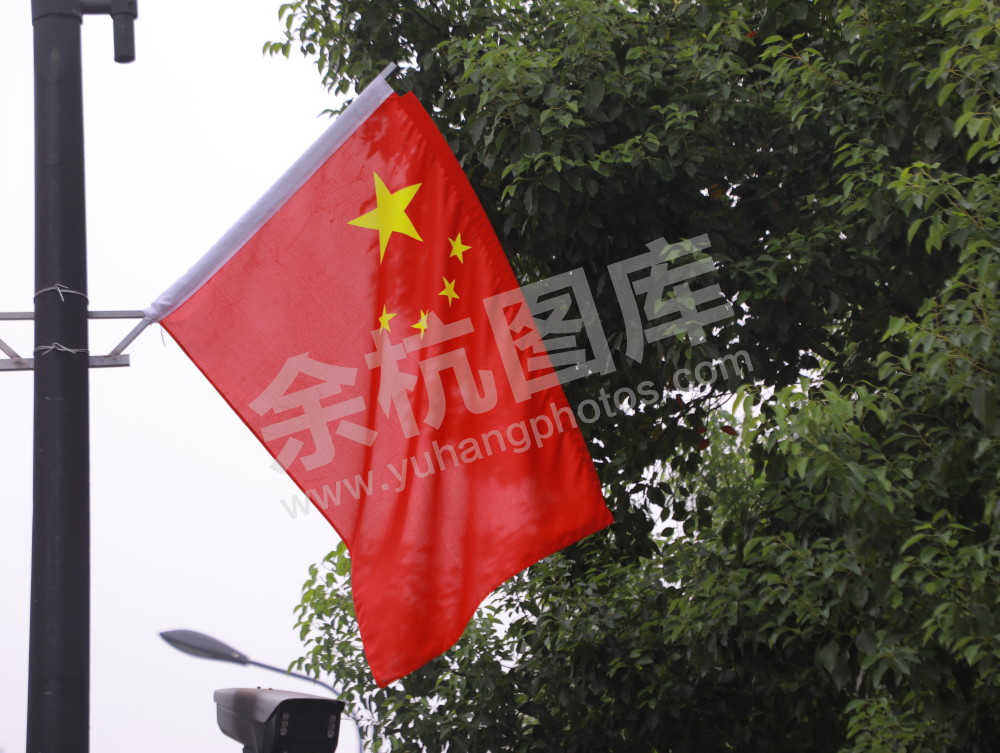 国庆余杭街头