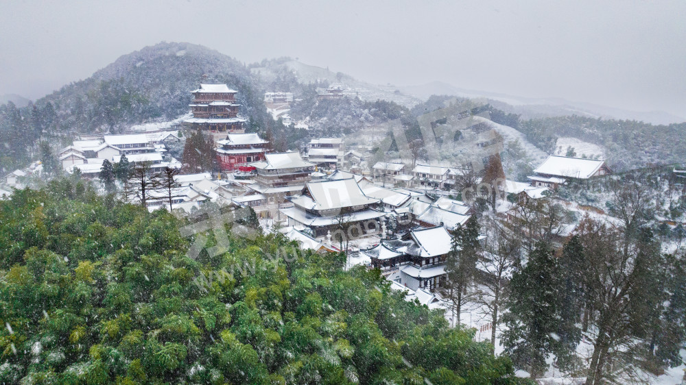 径山寺雪