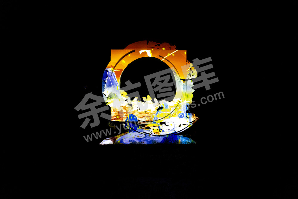 良渚大走廊夜景