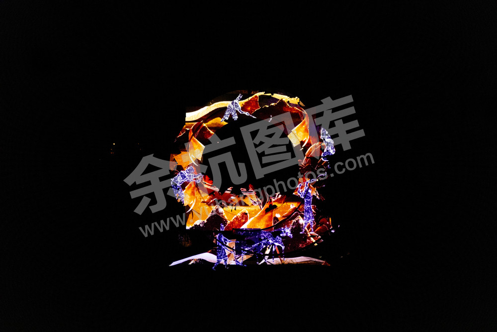 良渚大走廊夜景