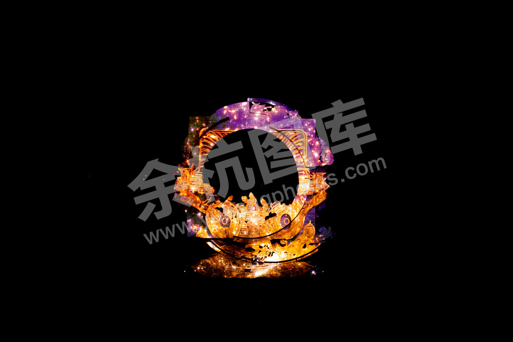 良渚大走廊夜景