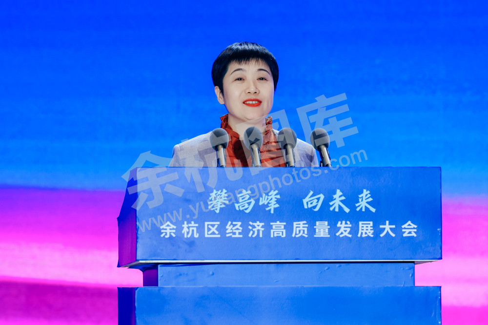 “攀高峰 向未来”余杭区经济高质量发展大会