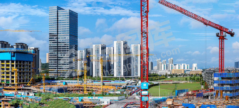 建设中的余杭国际体育中心