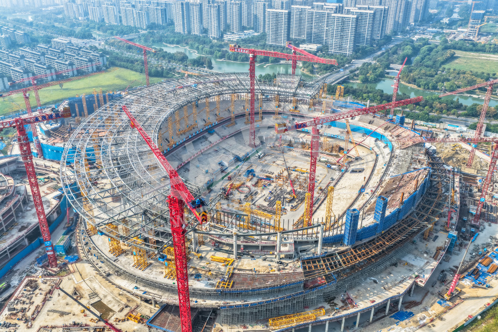 《科技城巨无霸工程&mdash;余杭国际体育中心》