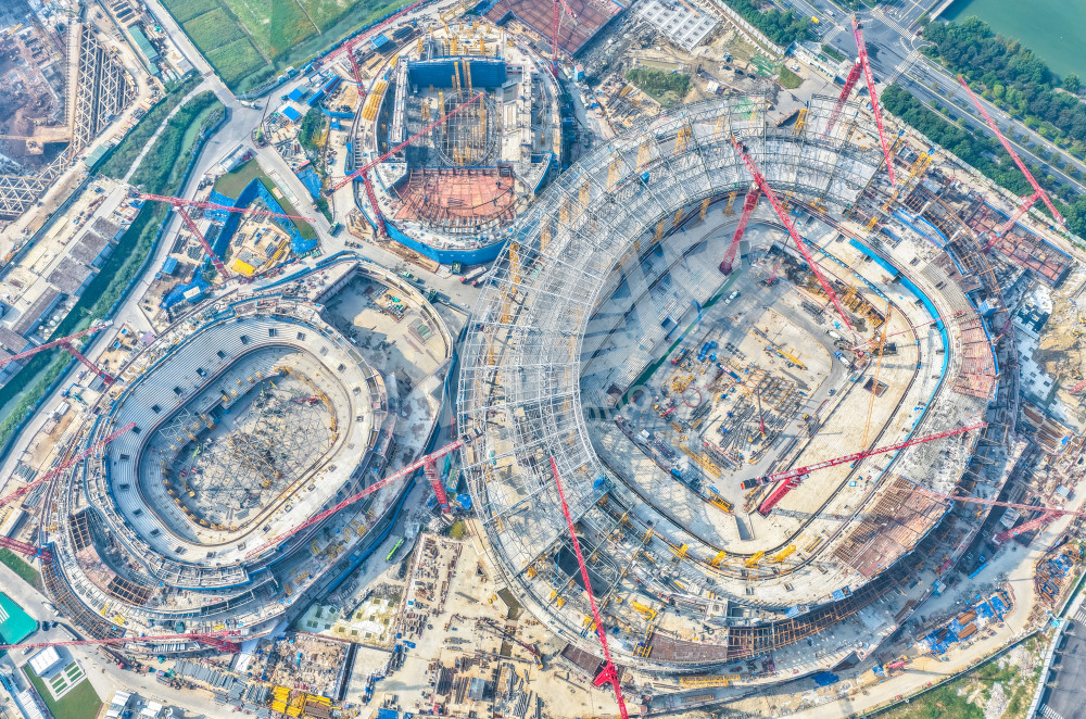 《科技城巨无霸工程&mdash;余杭国际体育中心》