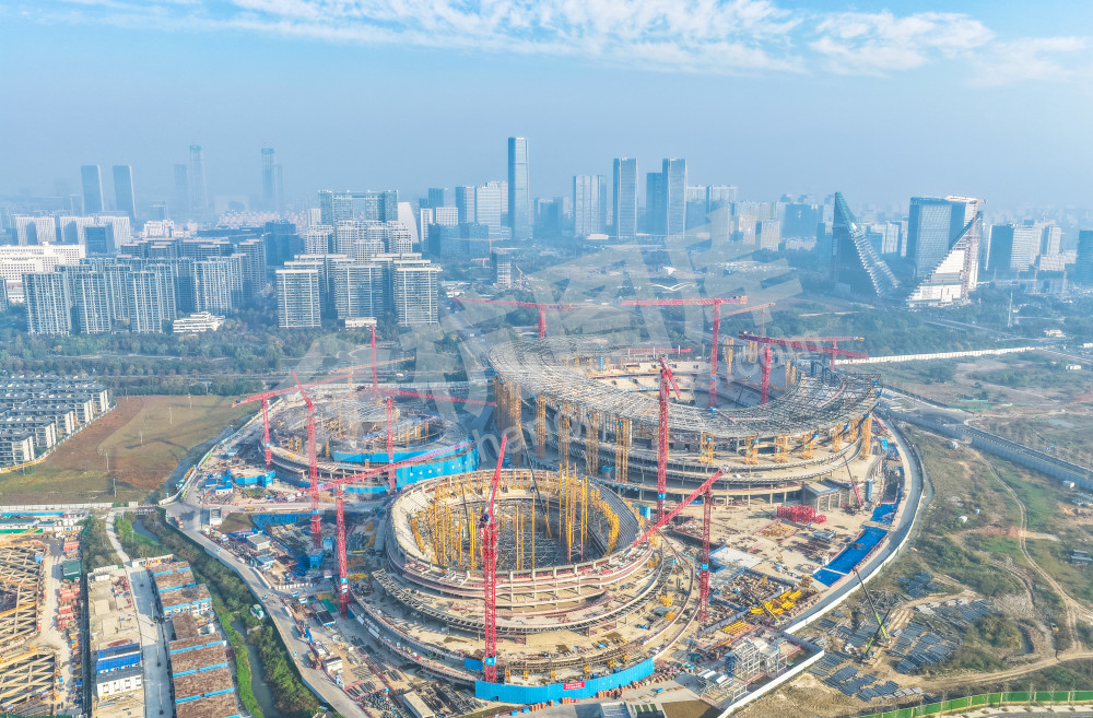 《科技城巨无霸工程&mdash;余杭国际体育中心》